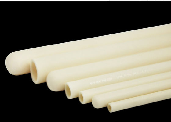 La metropolitana ceramica dei tubi della protezione della termocoppia apre entrambe le estremità e metropolitana ceramica chiusa del corindone per la fornace